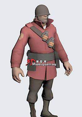 Team Fortress 2 军团要塞2 soldier 士兵