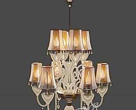 Beby Italy 7700-6+3 Golden Teak Romantique Chandelier 意大利吊灯