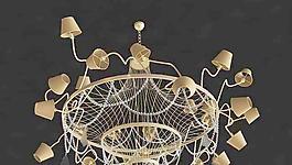 BAGA Chandelier 02 吊灯