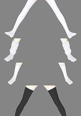 Tech48女孩4款袜子