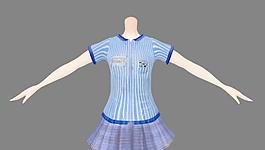 mm超市工作服11（蓝绿二色）Tech48