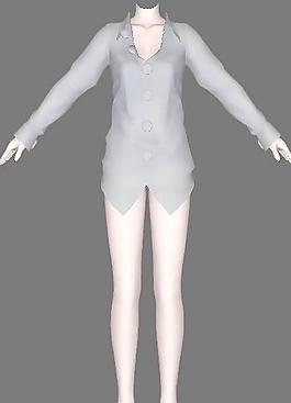 长衬衫 01_14 箱娘服装