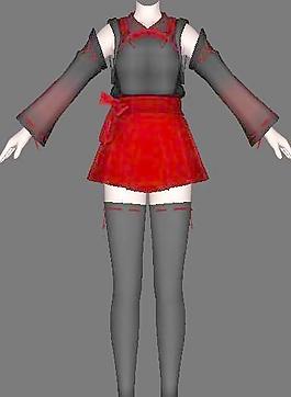 可爱裙装 01_02 箱娘服装