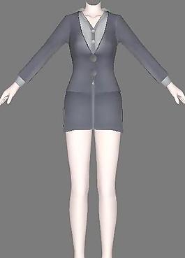 裙子12 3D箱娘服装