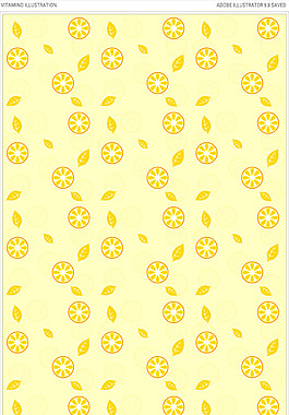 切开的橙子背景