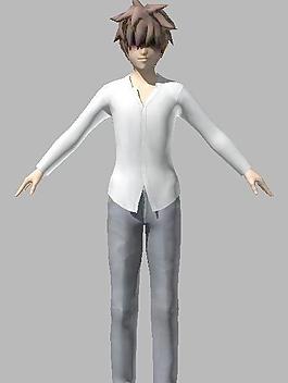 男主角 男人体 3D箱娘