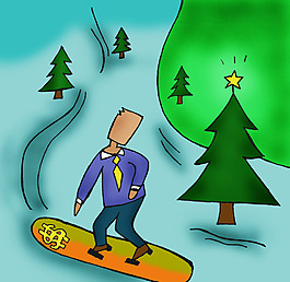 滑雪漫画