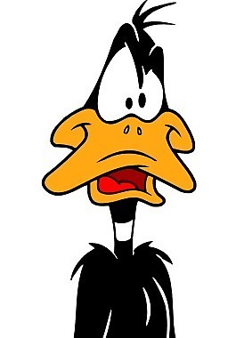 印花矢量图 卡通动物 鸭子 达菲鸭 可爱卡通 免费素材