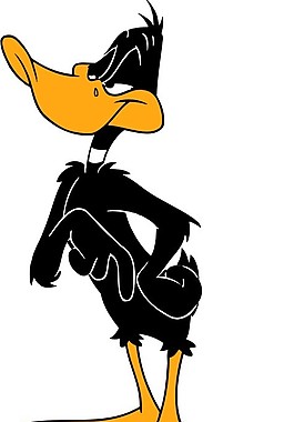 印花矢量图 卡通动物 鸭子 达菲鸭 可爱卡通 免费素材