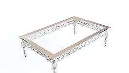 Coffee Table Classic Glass Metal 玻璃茶几 茶几