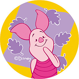 印花矢量图 动物 小猪 Piglet 卡通 免费素材