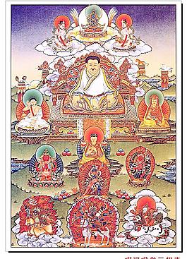 噶瑪噶舉三根本法相图片