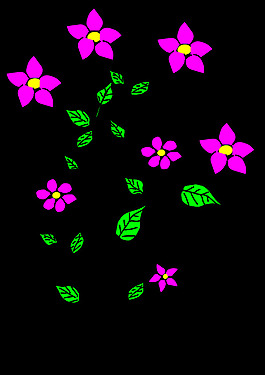 花，bujung，tonrak