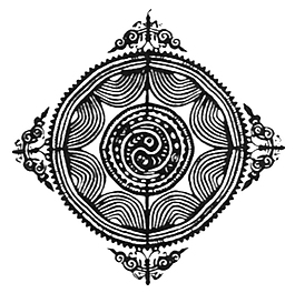 位图 色彩 黑白色 花纹 节日喜庆 免费素材