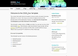 标准专题css3模板