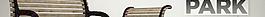 Park bench 公园长椅