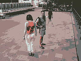 在广州，娜塔莎Ulrich