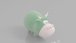 Cow Toys Childrens Room 儿童玩具 小牛玩具