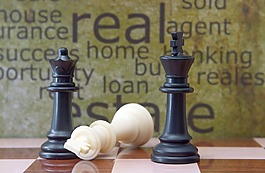 国际象棋和房地产的概念
