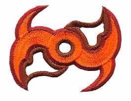 绣花 花纹 花边 图标 棕色 免费素材