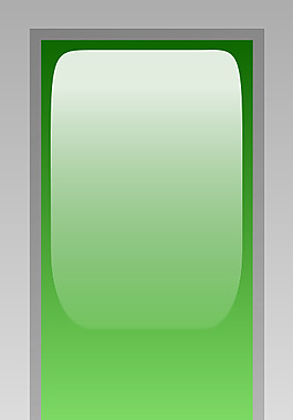 LED绿色矩形V