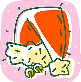 位图 节日喜庆 圣诞节 圣诞帽 色彩 免费素材