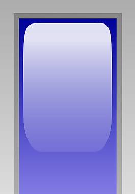 LED蓝色矩形V