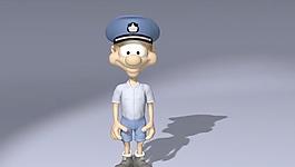 卡通人物 - 邮递员