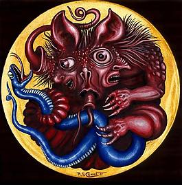 位图 动物 蛇 色彩 彩色 免费素材