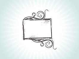 随着绿色漩涡元素垃圾架