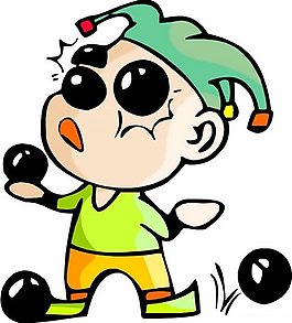 位图 人物 卡通人物 可爱卡通 色彩 免费素材