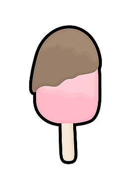 巧克力香草冰淇淋设计