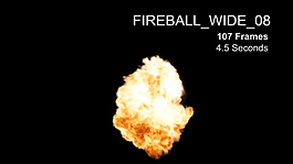 燃烧的黄色火团