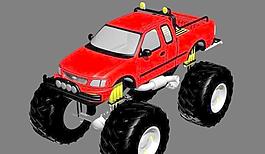 Monster Truck 怪物卡车 高模