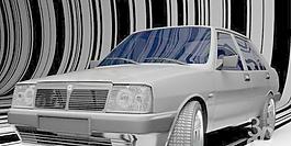 1982 Lancia Prisma 1600 Car 蓝旗亚轿车