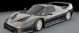 高精车模-超级跑车法拉利 Ferrari F50