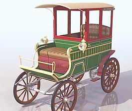 Woods Station Wagon Car 1900