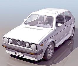 大众高尔夫 Volkswagen Golf I GTI Automobile