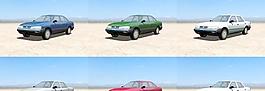 TRAFFIC – Low Poly Pretextured Vehicles 轿车（低模）起亚 KIA Sedan KS