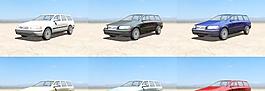 TRAFFIC – Low Poly Pretextured Vehicles 交通工具低模系列 Volvo 沃尔沃 VV