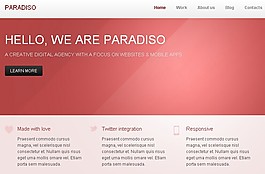 软件产品展示html5模板