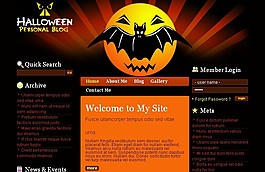 节日专题CSS模板