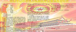 科学发展观 展板模板图片