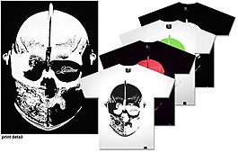 位图 灵异 骷髅头 色彩 黑白色 免费素材