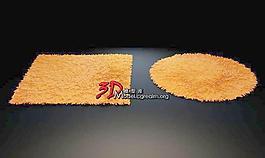 Carpets 绒毛地毯 方形地毯 圆形地毯 坐垫毛毯 032