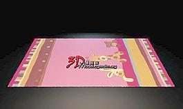 Carpets 绒毛地毯 方形地毯 动漫卡通纹理地毯 019