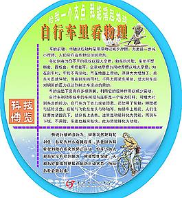 自行车中的物理图片