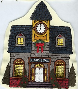 绣花 植物 树 文字 英文 免费素材