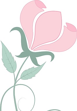 矢量花朵