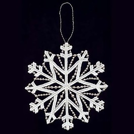 绣花 色彩 白色 黑色 雪花 免费素材